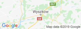 Wyszkow map